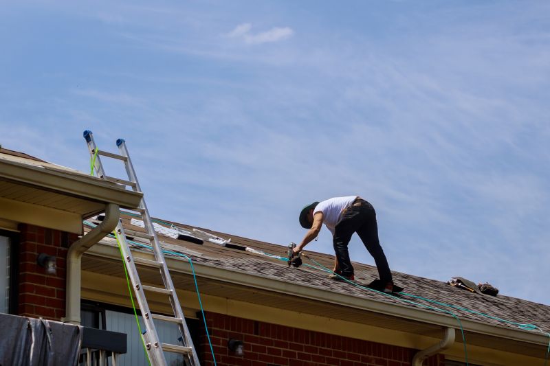Asphalt Roof Leak Repair detail