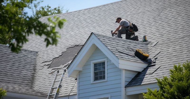 Asphalt Roof Repair detail