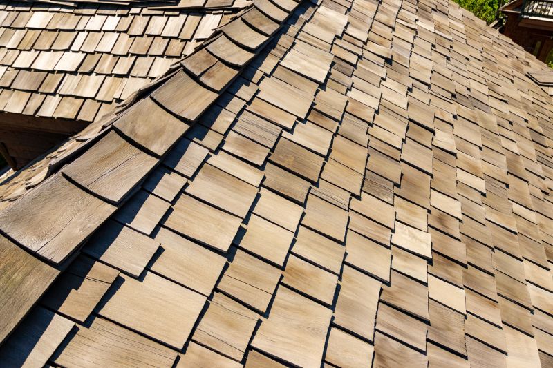 Cedar Roof Installation detail