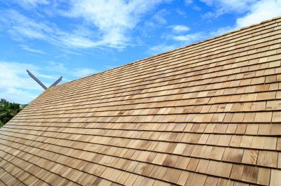 Cedar Roof Replacement detail