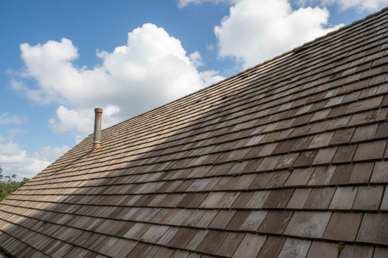 Cedar Shake Roof Construction detail