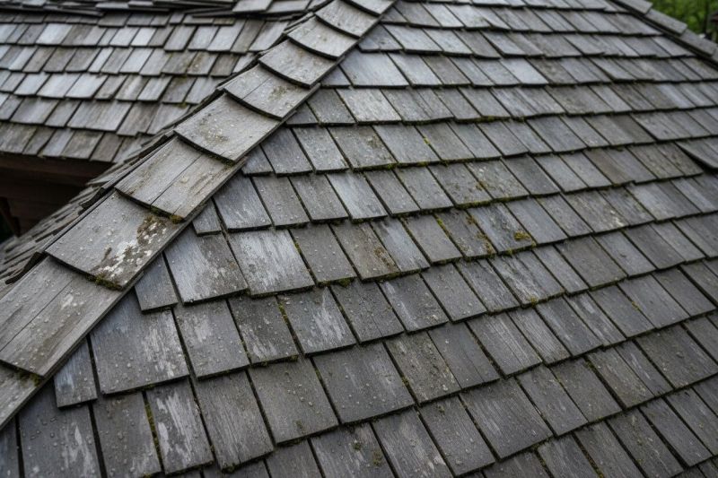 Cedar Shake Roof Construction detail