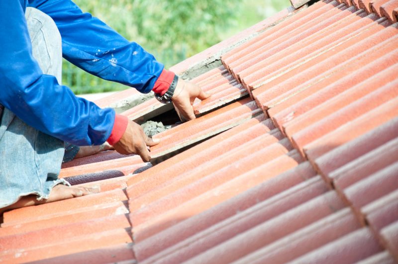 Clay Roof Leak Repair detail