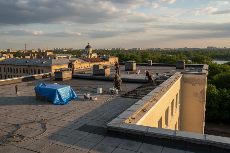 Damaged Roof Replacement detail