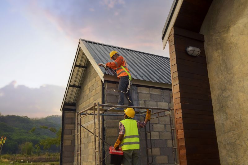 Metal Roof Repair detail