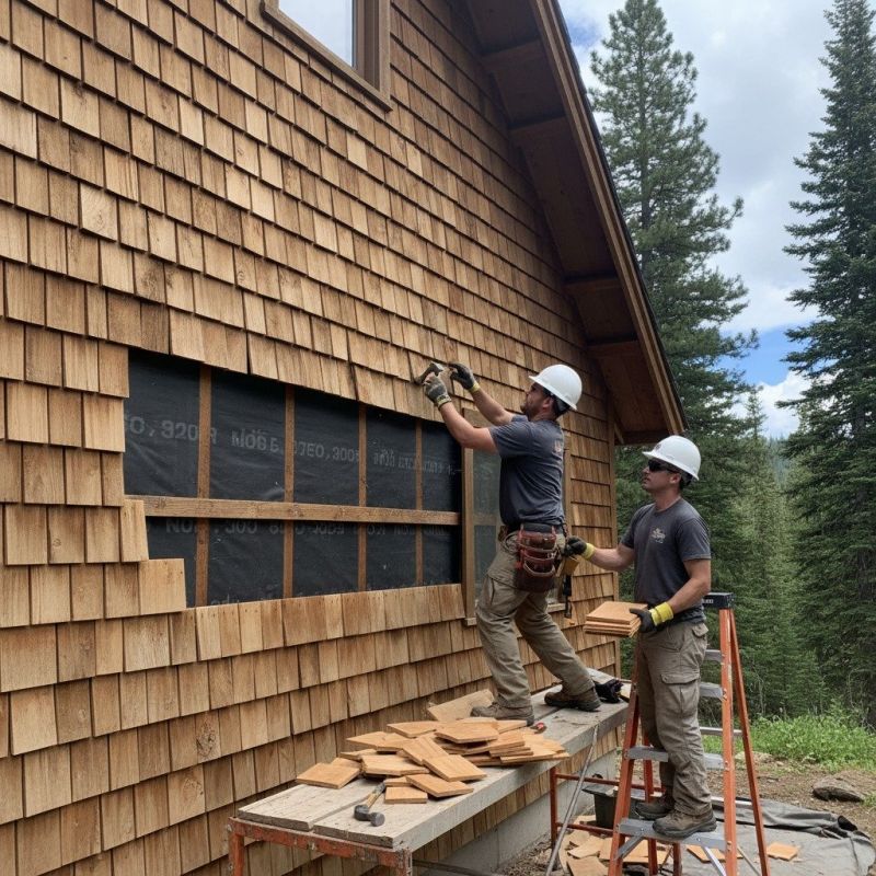 Shake Shingle Repair detail