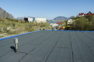 Single Ply Roof Replacement detail